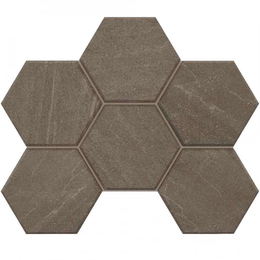 Мозаика Estima Gabbro GB03 Hexagon неполированная 39872 28,5х25 см