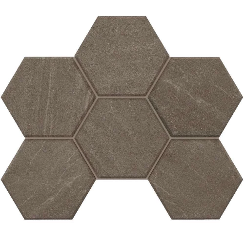 Мозаика Estima Gabbro GB03 Hexagon неполированная 39872 28,5х25 см