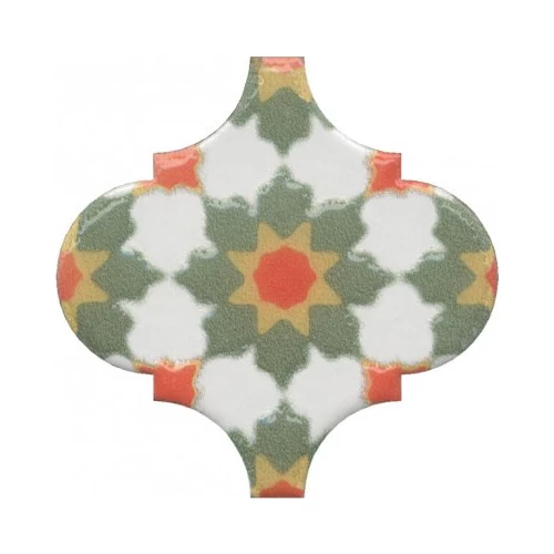 Декор Kerama Marazzi Арабески Майолика орнамент OS\A40\65000 6,5*6,5 см
