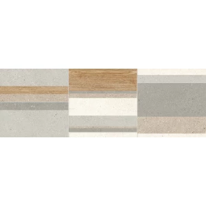 Плитка настенная ALMA Ceramica Angola матовая серая TWU3090AGL14R 90х30 см