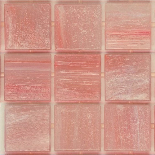 Мозаика стеклянная Trend Brillante Opale 261 тон 06002854-8 с авантюрином 2x2 глянцевая розовая Br261-06002854-8 31,6х31,6 см
