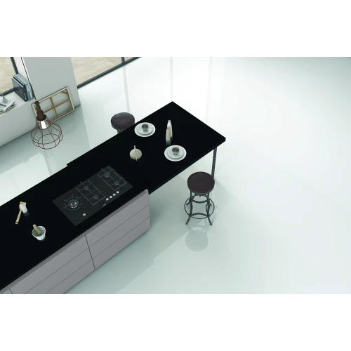 Керамогранит lamore Ceramic High Gloss 60х120 Zed Black глянцевый черный 60/120-019 120х60 см