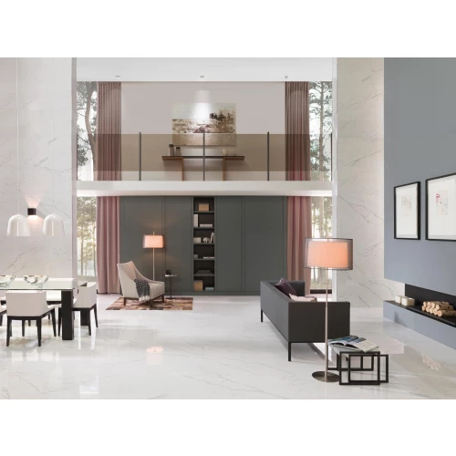 Плитка настенная Porcelanosa Балтис / Baltic глянцевая белая 100297152 150х59,6 см