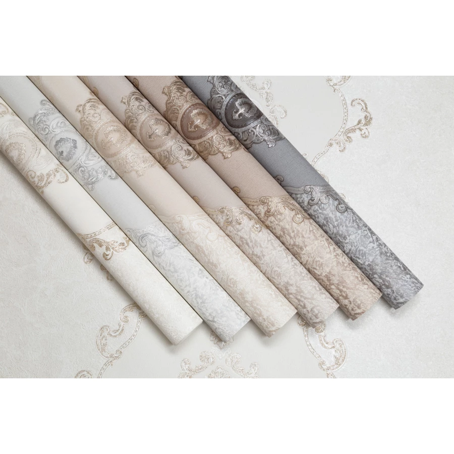 Обои флизелиновые Palitra Life Палитра Khiva коричневые PL71772-24 1.06х10.05 м