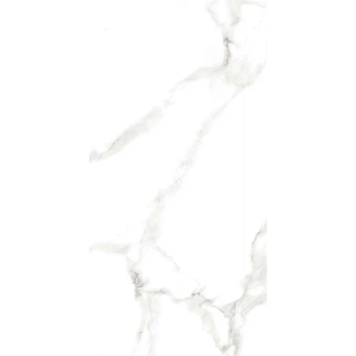 Керамогранит Belleza Statuario Silk Glossy глянцевый белый 120х60 см