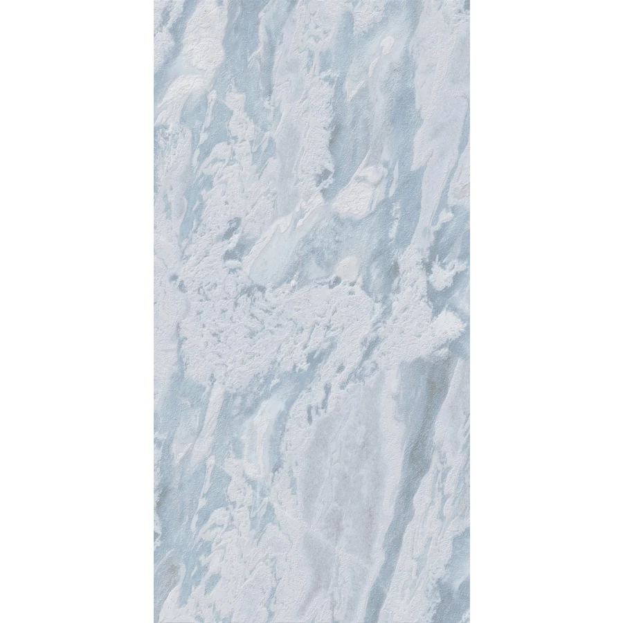 Керамогранит Creanza Ocean Aqua Shape+Glue Art 3D-глазурь матовый голубой SH1007-G 120х60 см