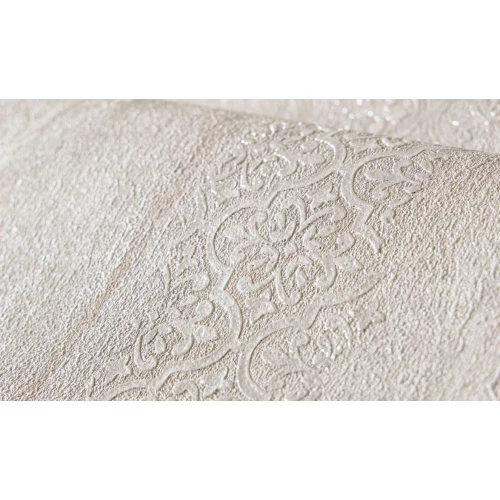 Обои флизелиновые Аспект Касабланка белые 70448-12 1,06х10,05 м