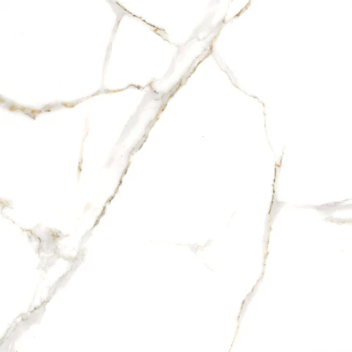 Керамогранит Velsaa Calacatta Калаката Satvario Gold белый 60x60 см