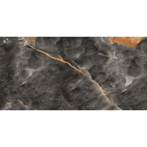 Керамогранит Gravita Volcanic Nero Shiny Sugar матовый черный 120х60 см