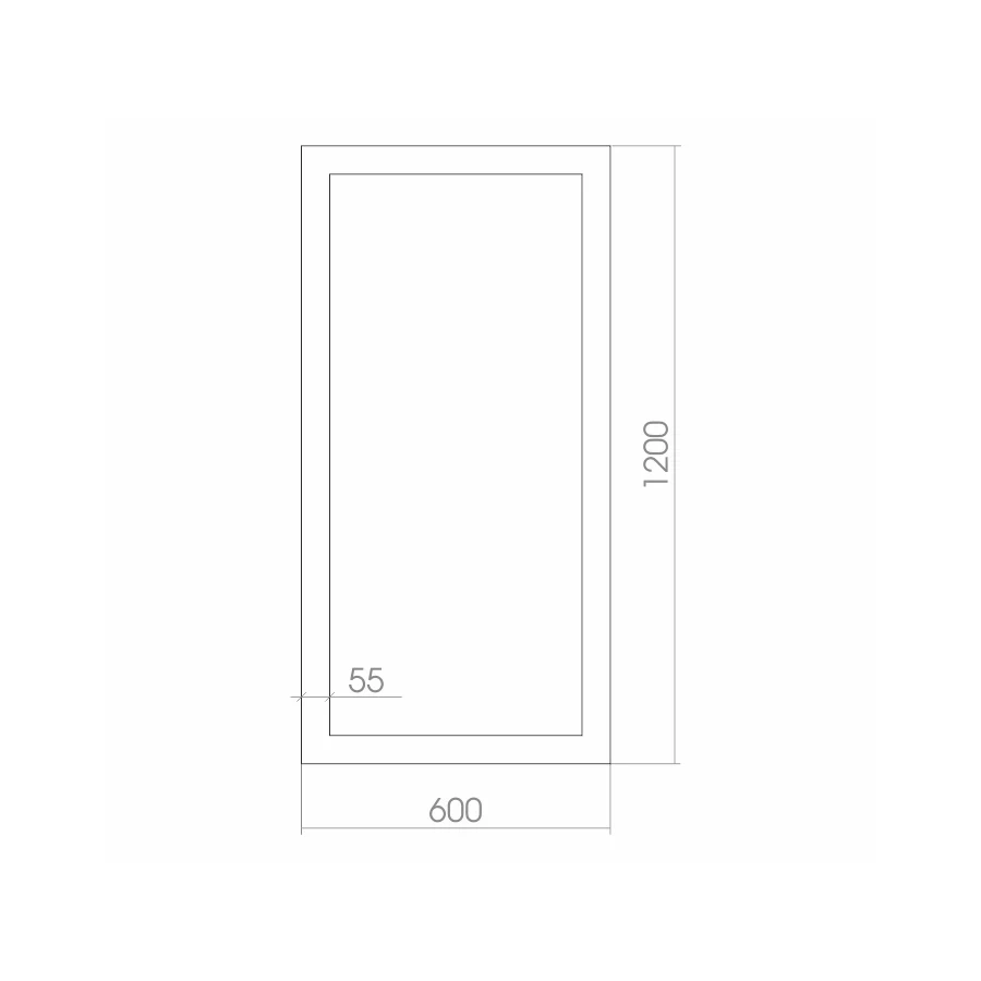 Зеркало Silver Mirrors Феникс ФР-00000921 60x120 см