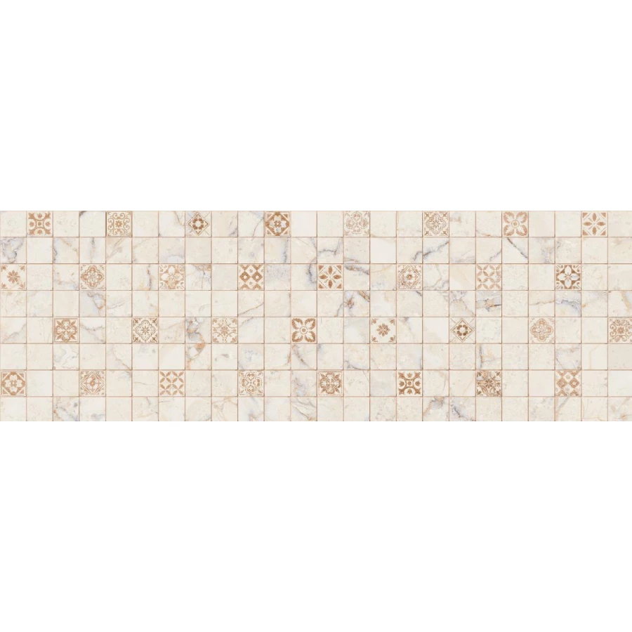 Плитка настенная Primavera Elise Beige Decor 08 NG DNG07-08 90х30 см