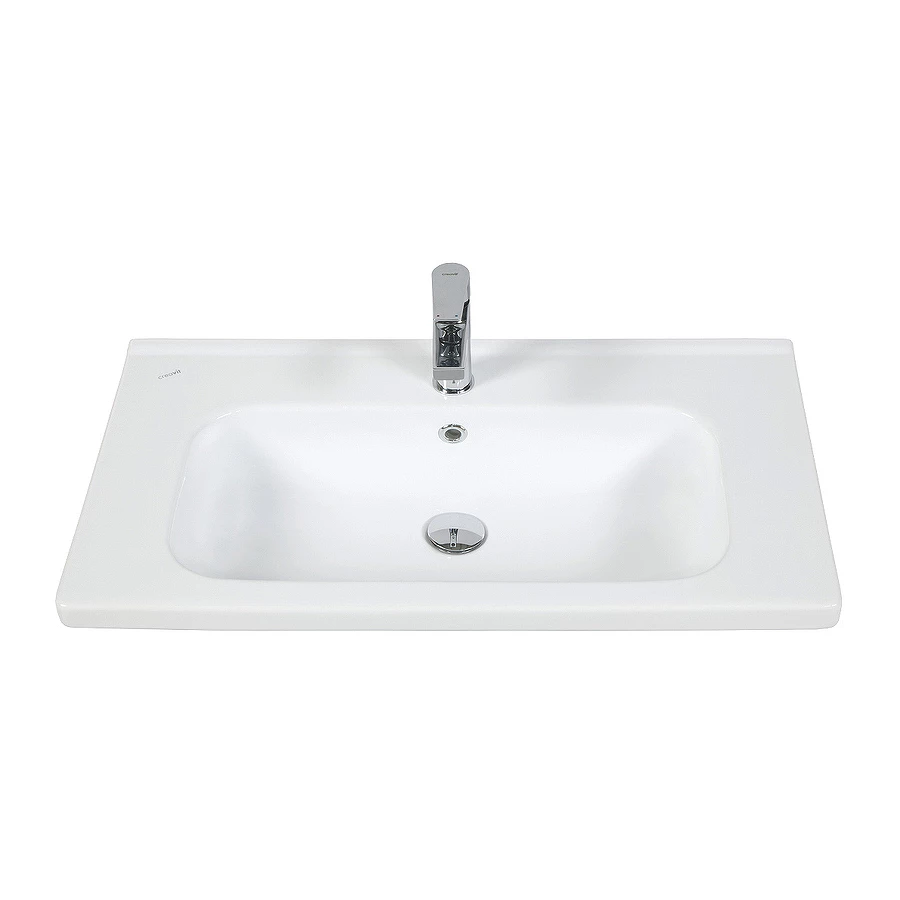 Раковина мебельная Creavit Ideal цвет белый ID070-00CB00E-0000 70х45 см