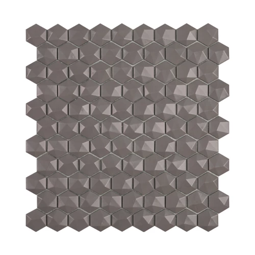 Стеклянная мозаика Vidrepur Hexagon Nordic № 926 D 31,7х31,7 см