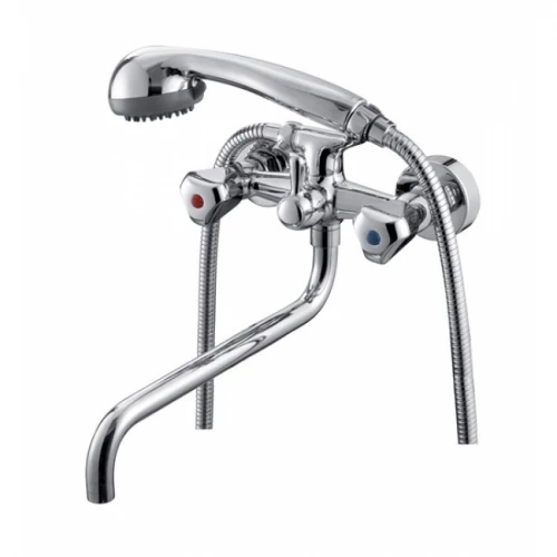 Смеситель для ванны с душем Kaiser Delta 11090Shar хром