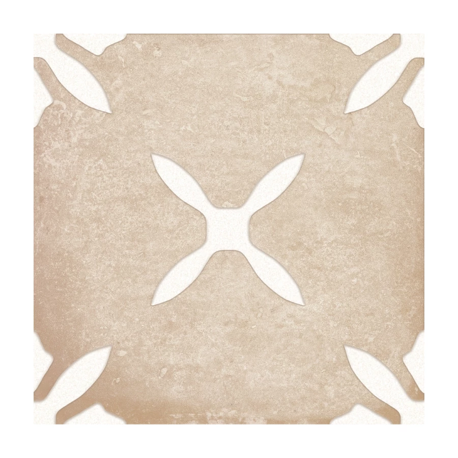 Керамогранит Harmony Peronda Pangea Sand Flower LT матовый бежевый 3386040800 22,3х22,3 см