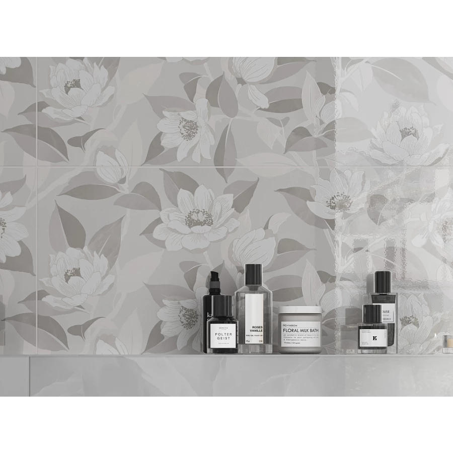 Плитка настенная Gracia Ceramica Moonrise white белый 02 010100001546 60х25 см