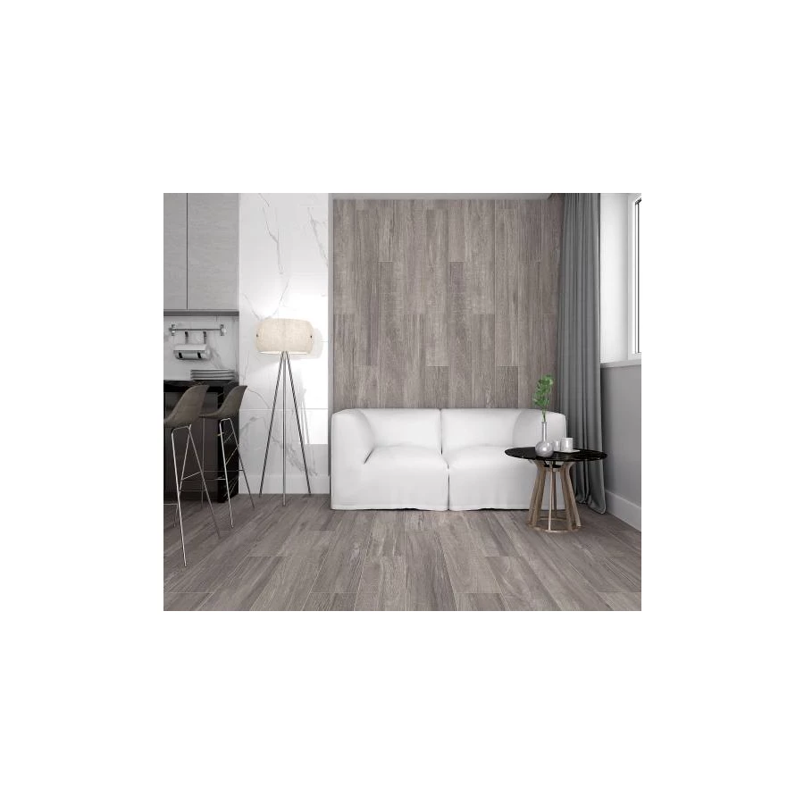 Керамогранит Laparet Rainwood матовый графитовый SG516720R 119,5х19,6 см