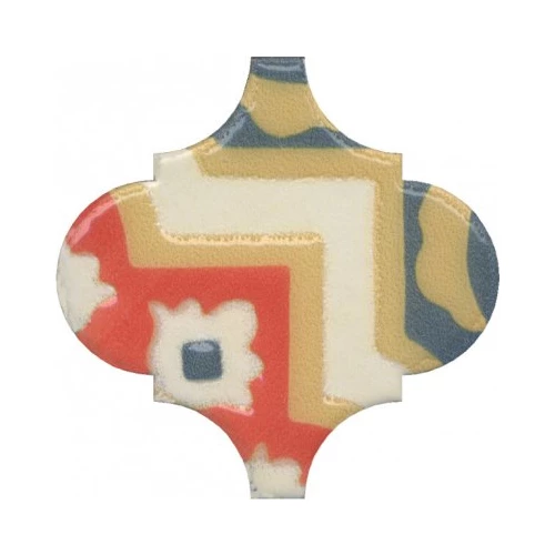 Декор Kerama Marazzi Арабески Майолика орнамент OS\A41\65000 6,5*6,5 см