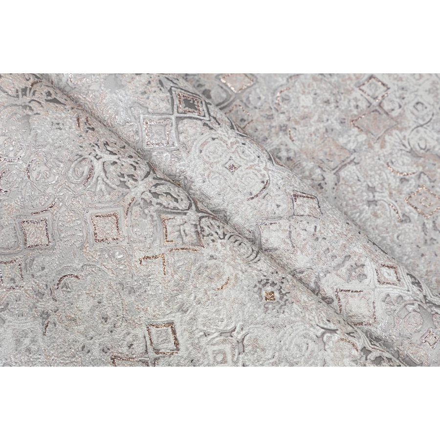 Обои флизелиновые Palitra Life Alexandria серые PL72170-28 1,06х10,05 м