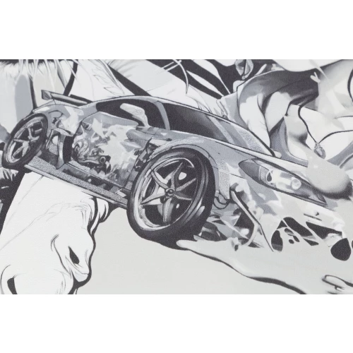 Обои флизелиновые Palitra Home Anime HomeColor серые HC72283-44 1,06х10,05 м