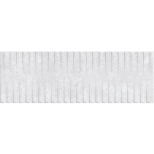 Плитка Saloni Markthal Metric Light матовая белая 90x30 см