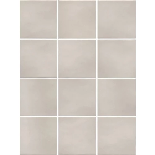 Плитка настенная Kerama Marazzi Бахия из 12 частей 9,8x9,8x0,7 глянцевая светло-серая KM1010G0040N 39,8х29,8 см