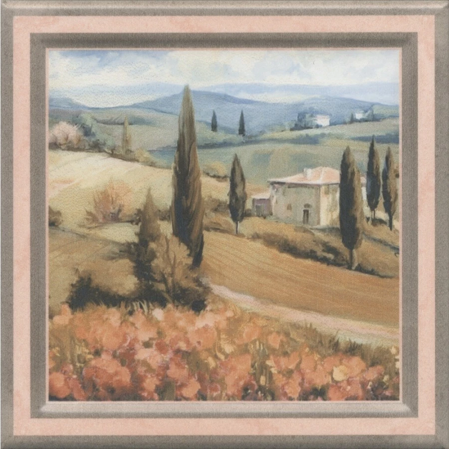 Плитка настенная Kerama Marazzi Монтальбано 4 Декор матовый бежевый VT/A565/17022 15x15 см