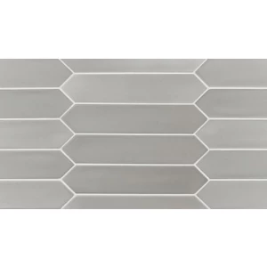 Плитка настенная Equipe Lanse Gray 27482 глазурованный матовый серый 25*5 см