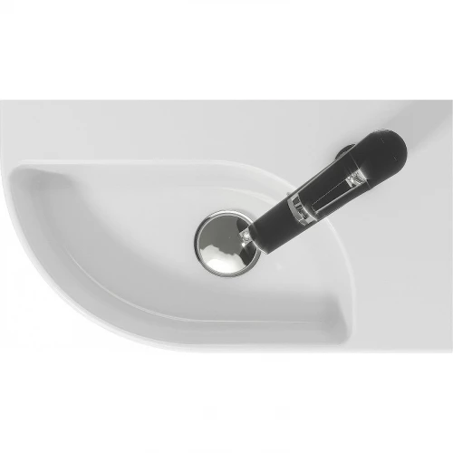 Раковина подвесная Cersanit Cameo 45 правая 1 отверстие S-UM-CAM45/1-w 45,5х25 см