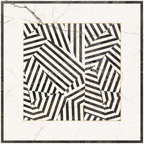 Керамогранит Imola Ceramica The Room Zebra6 120LP полуглянцевый бежевый 120x120 см