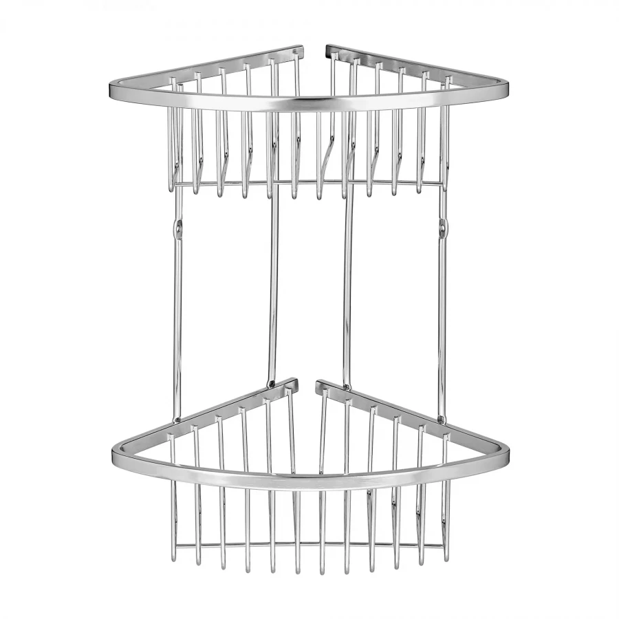 Полка угловая ЧМЗ Монолитик 505-005-01 хром 20х20х31,3 см
