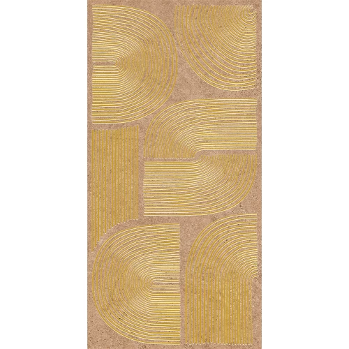 Декор Kerama Marazzi Руссильон обрезной матовый оранжевый светлый KMD3STA112BR 60x30 см