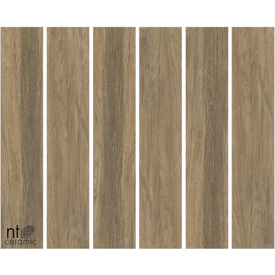 Керамогранит NT Ceramic Wood Honey mat Матовый NTT92313M 120х20 см