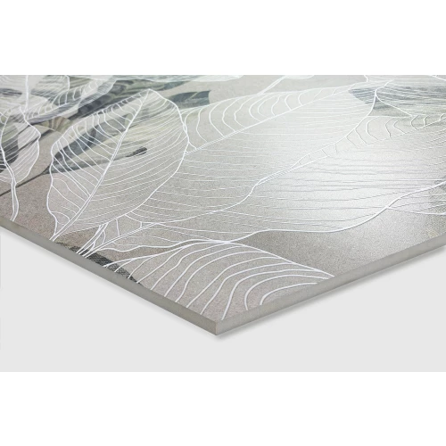 Декор Creanza Crayon Grey Decor Shape+Glue Art 3D-глазурь матовый зелёный SH1006-D 120х60 см