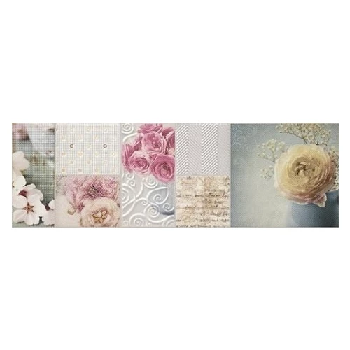 Декор Rocersa Suger Angie A Decorado Blanco RCS000071 75х25 см