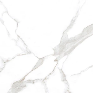 Керамогранит Neodom Classic Marble Statuario Irish Gold Matt матовый белый N20547 120x120 см