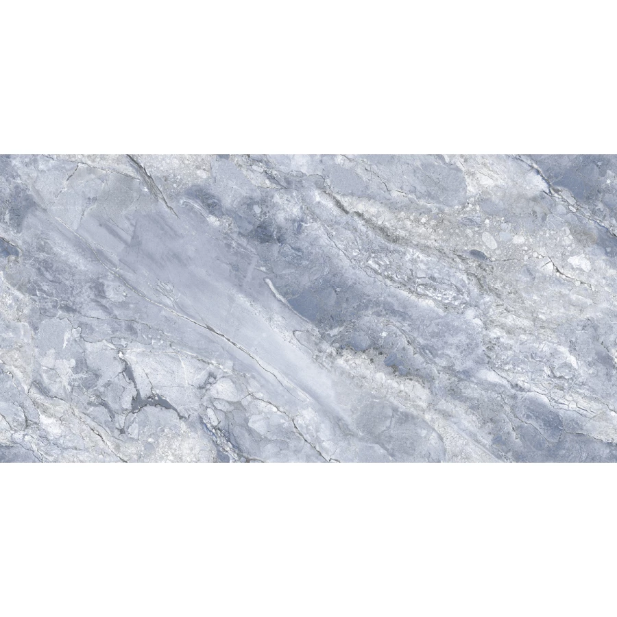 Керамогранит Ceradim Ocean Gorgeous Blue голубой Полированный 120х60 см