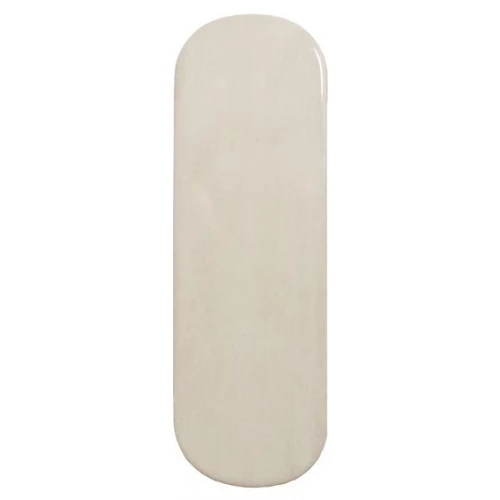 Плитка настенная DNA Calema Oval Greige Gloss глянцевая бежевая 16х5,2 см