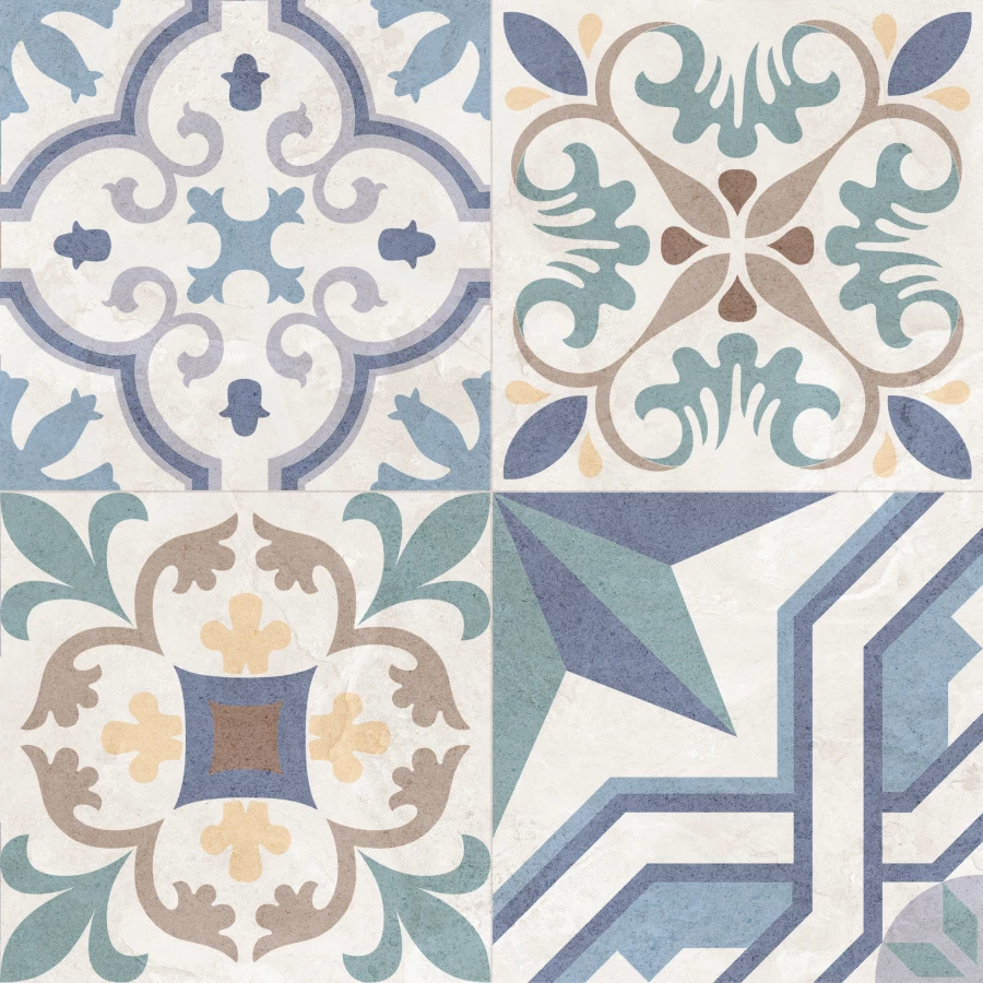 Керамогранит Global Tile Topaz матовый синий GT235VG 41,2x41,2 см