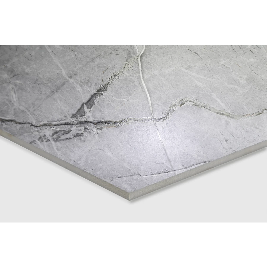 Керамогранит Arcadia Ceramica Condor Light Grey Carving светло-серый CR4013-A 120х60 см