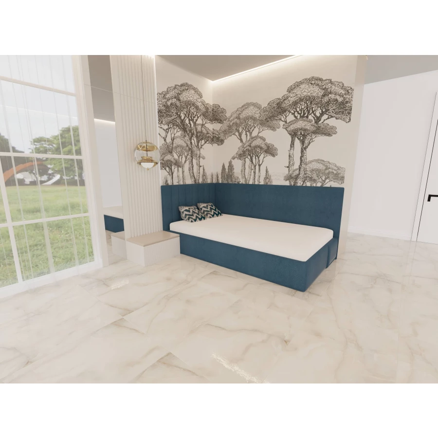 Керамогранит Belleza Anti Sky Endless Velvet матовый белый 120х60 см