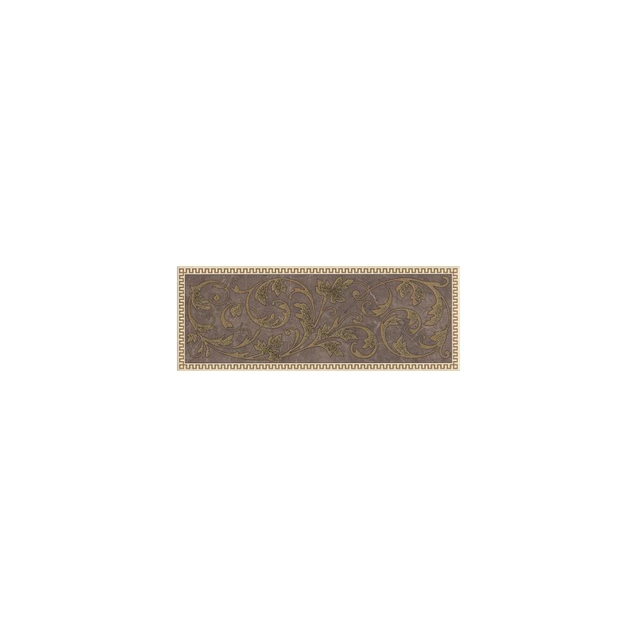 Декор Kerama Marazzi Орсэ коричневый AD\A363\15106 15х40 см