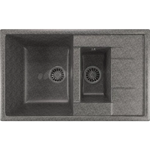 Мойка из искусственного мрамора Mixline ML-GM22 525182 49,5x77 см