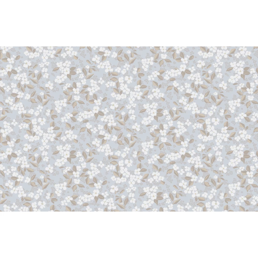 Обои флизелиновые Hygge Roll Nature голубые Hg36 006 1,00х10,05 м