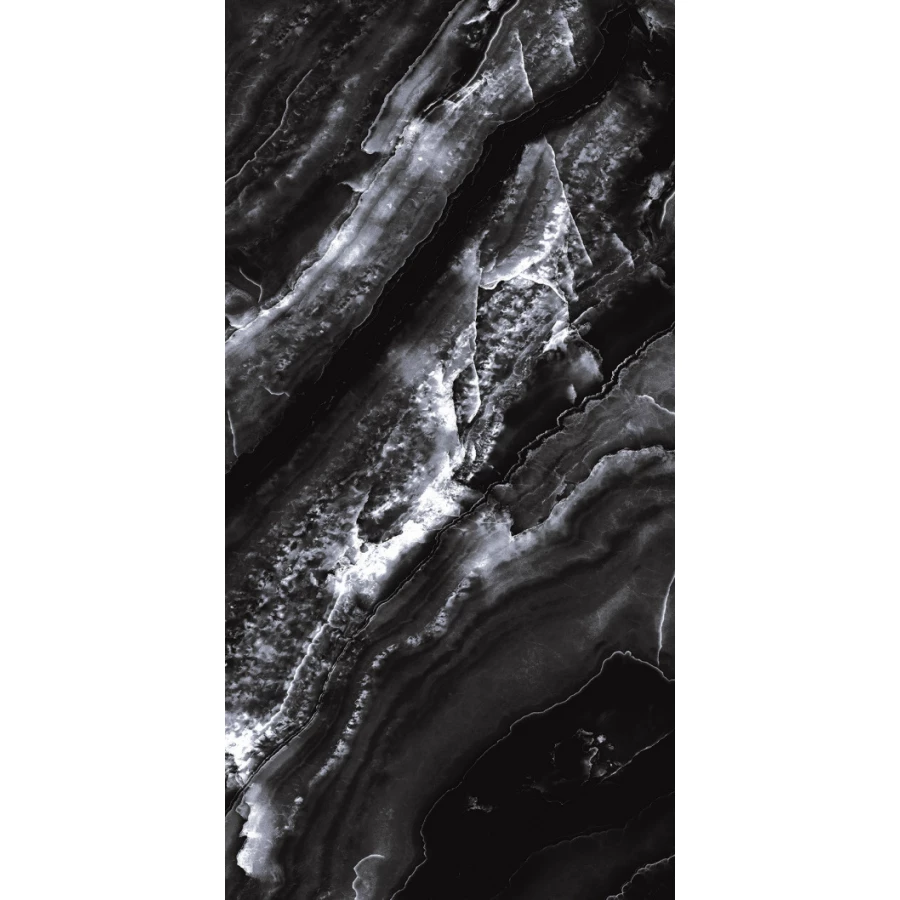 Керамогранит Primavera Black Modulo high glossy GR210 120х60 см