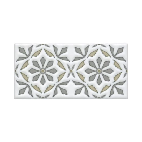 Декор Kerama Marazzi Клемансо орнамент STG\A618\16000 7,4х15 см
