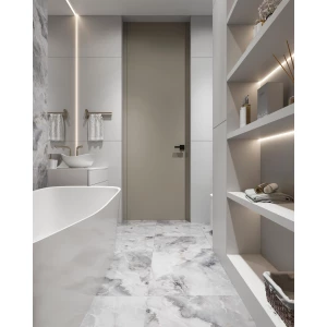 Керамогранит Arcadia Ceramica Invisible Onyx Grey Full Polished серый FP1026-A 120х60 см