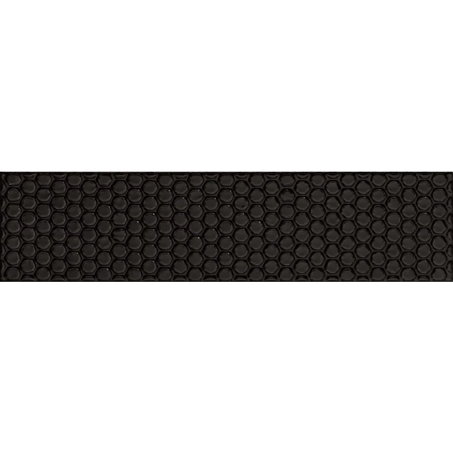 Плитка настенная Imola Ceramica Bubble BBBL 73N глянцевая черная 30х7,5 см