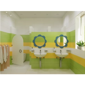 Плитка настенная Azori Палитра Зеленый 00-00001911 50,5х20,1 см