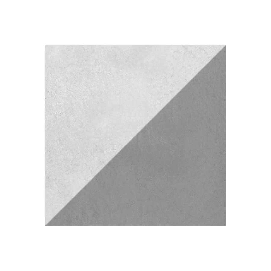 Керамогранит Estima ART AR02 Неполированный бело-серый 40,5x40,5 см